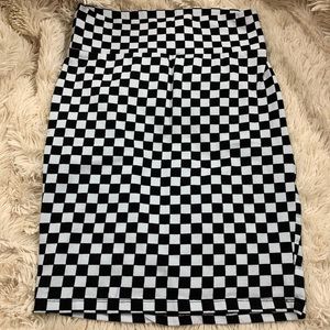 Wild Fable Checkered Pencil Skirt SM Womens